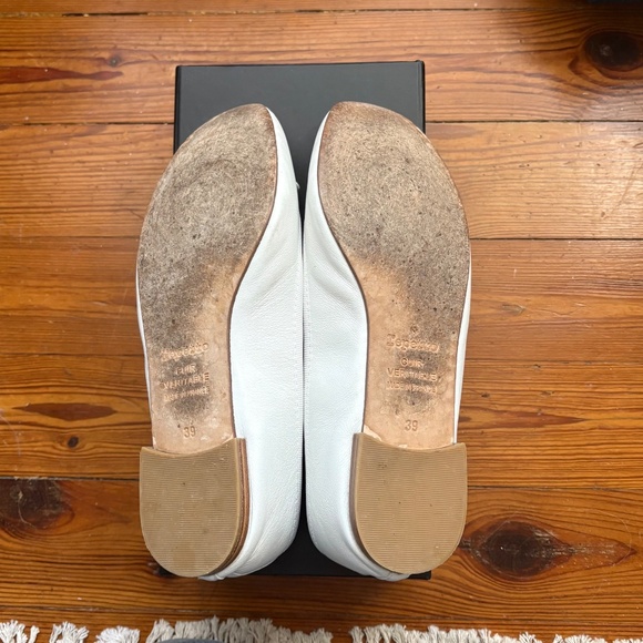 White Repetto Cendrillon ballet flats - Picture 2 of 6